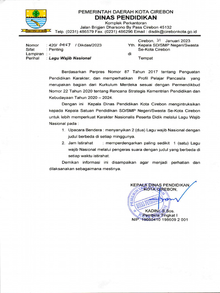 0457_Lagu Wajib Nasional | PDF
