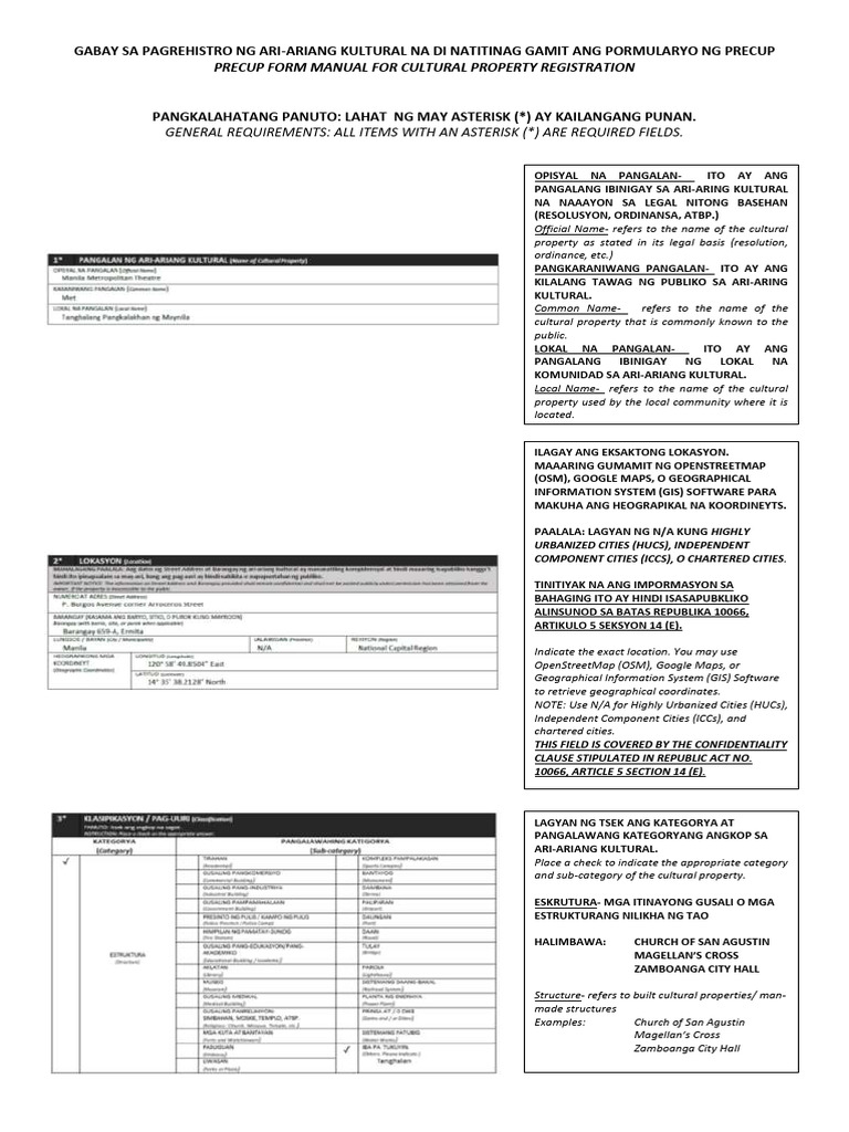 As of 2021 feb precup form 1 manual pdf