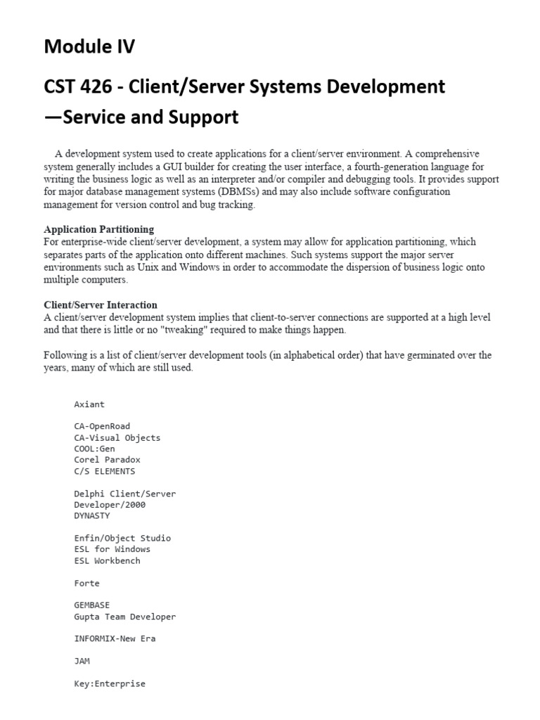Client Server Architecture Notes | PDF | Ethernet | Remote Desktop Services