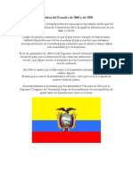 Bandera Del Ecuador de 1860 y de 1900