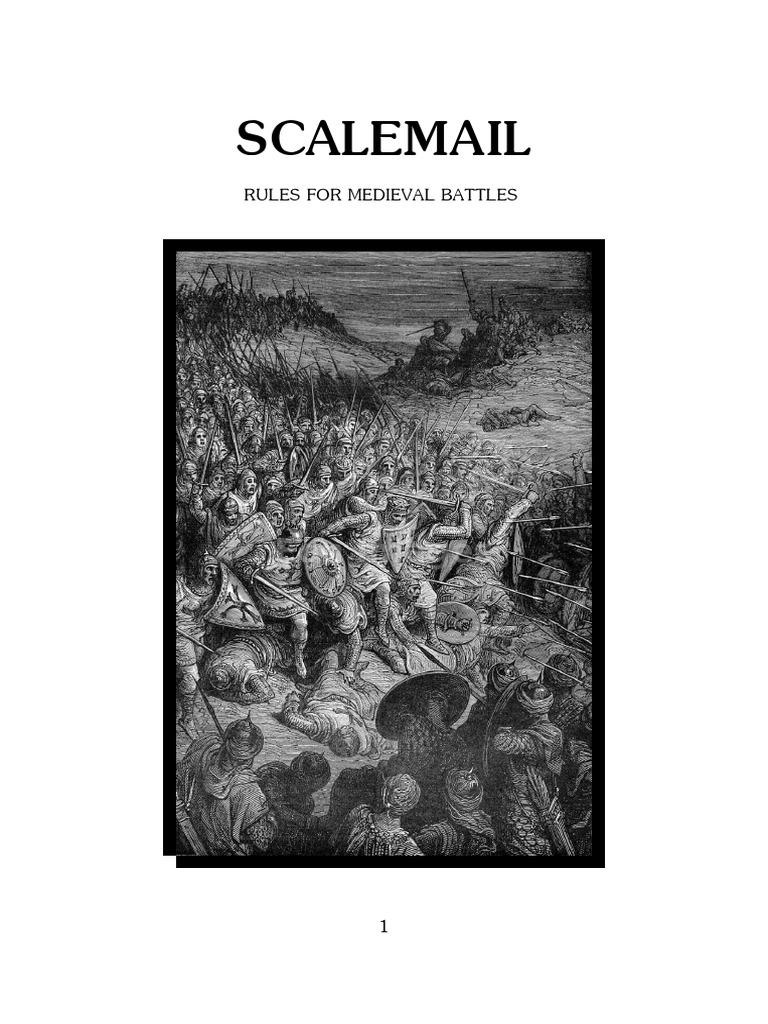 Medieval Battle Rules for Chainmail | PDF | Infantry | Cavalry