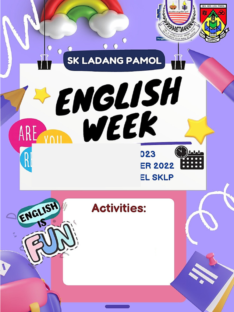 Banner English Week | PDF