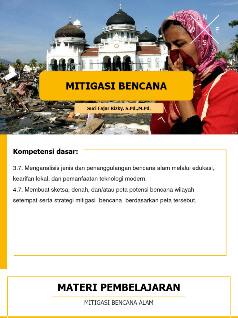 Mitigasi Bencana dan Partisipasi Masyarakat | PDF | Sains & Matematika