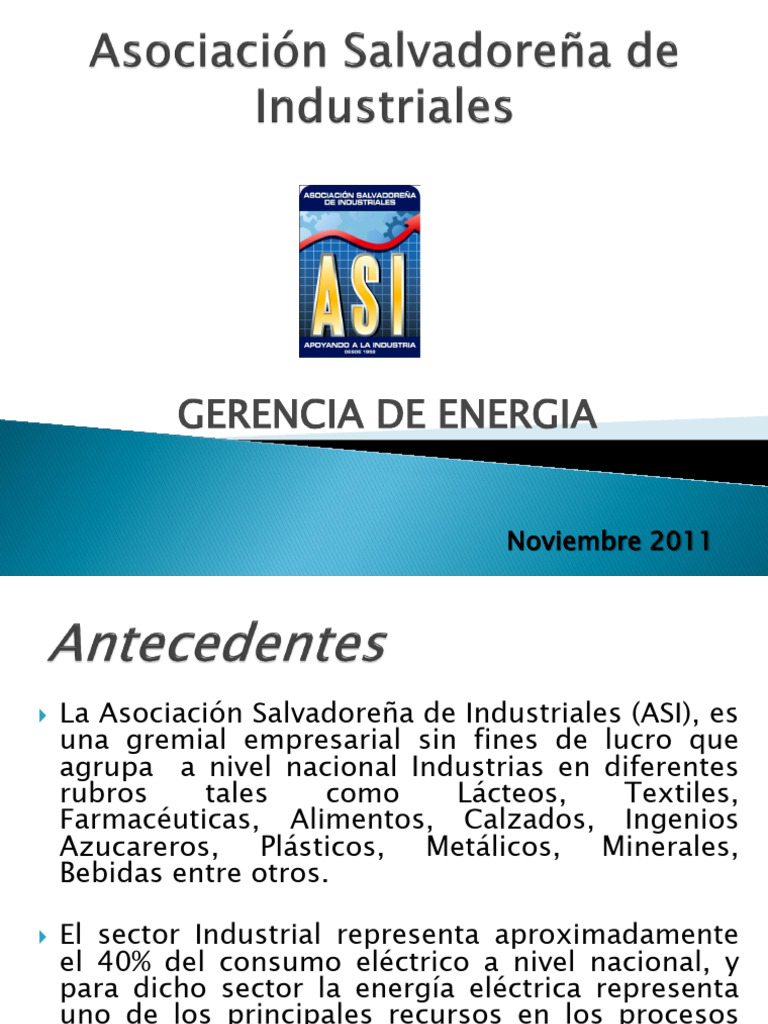 Eficiencia Energética en la Industria | PDF | Uso eficiente de energía ...