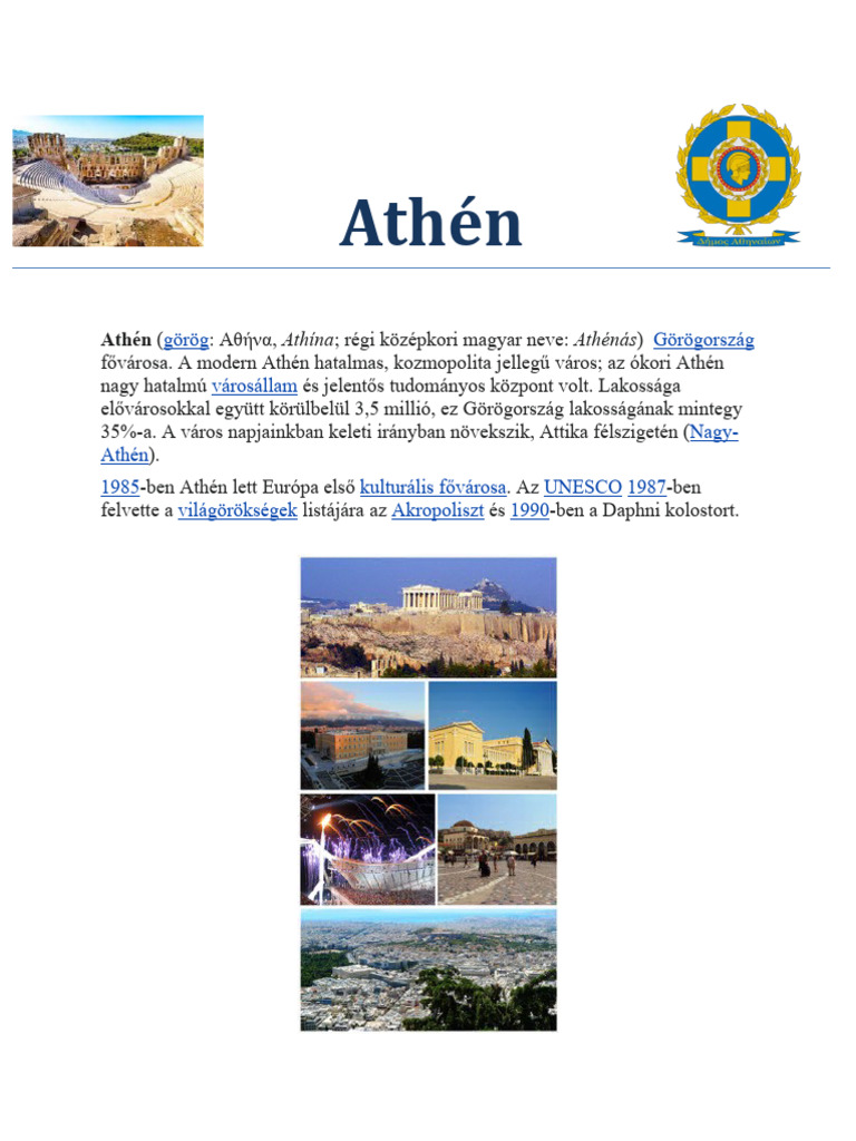 Athén | PDF