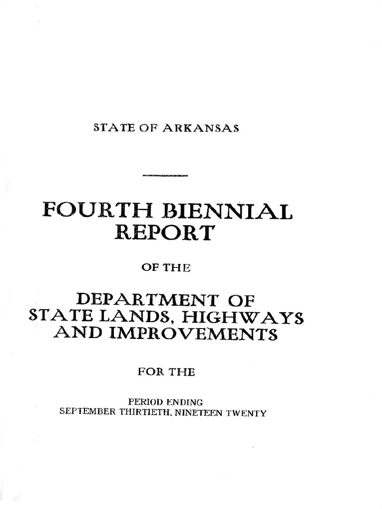 4th Biennial Report 1919 20 Pdf