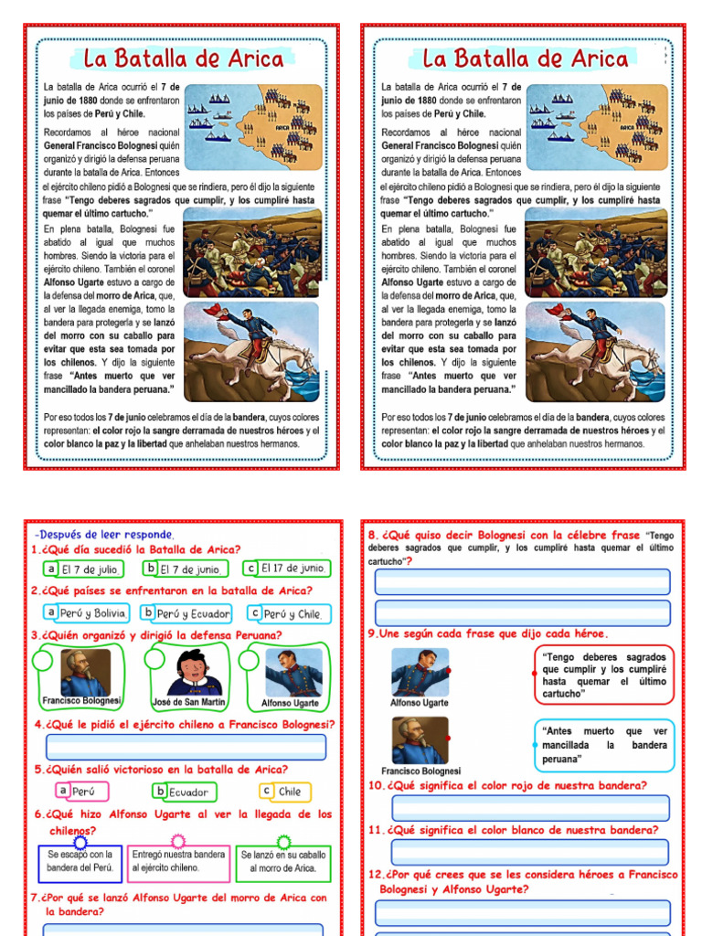 Batalla De Arica Pdf 