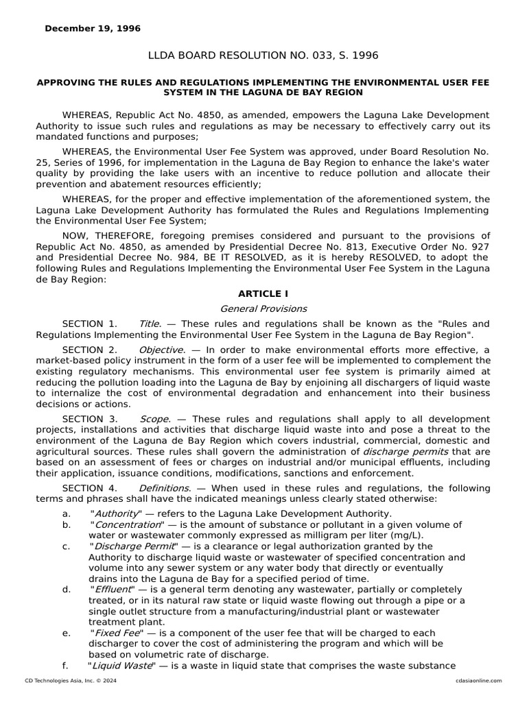 llda-board-resolution-no-033-s-1996-pdf-sewage-treatment