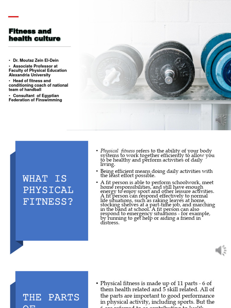 Understanding Physical Fitness Components | PDF | Physical Fitness ...