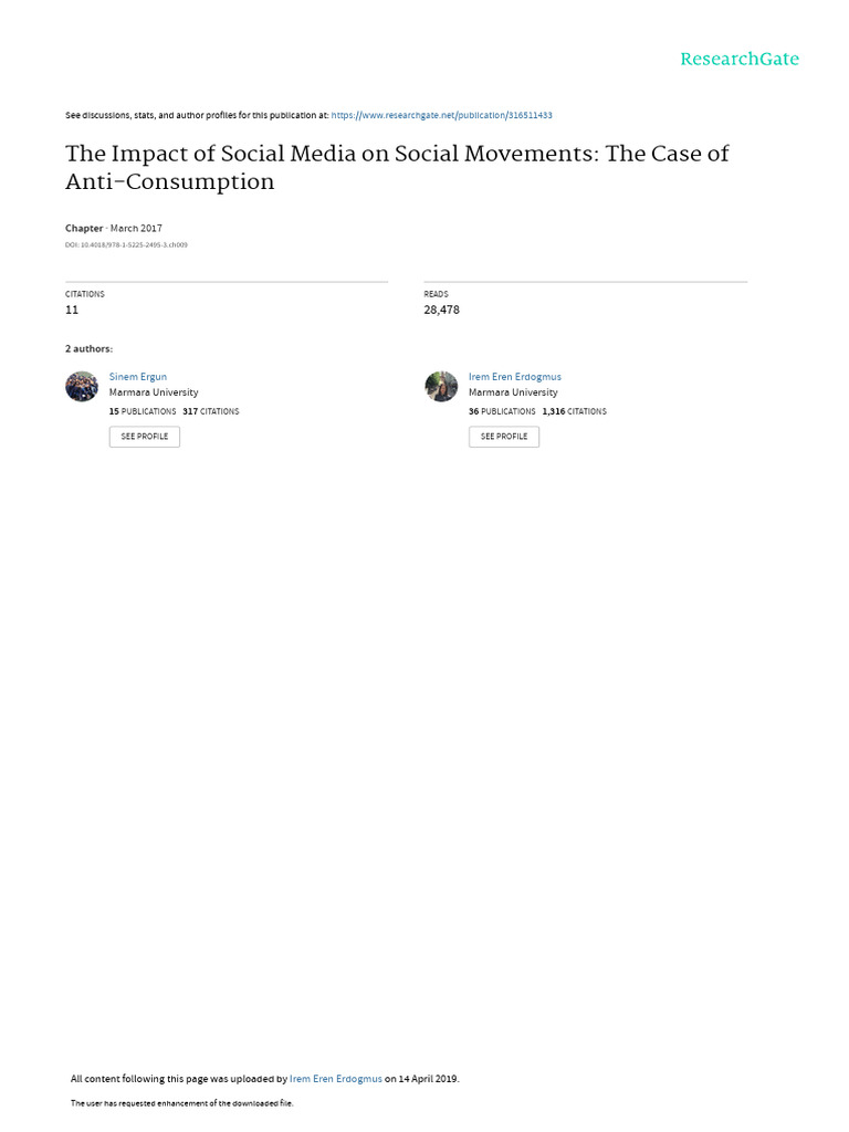 The Impact of Social Media On Social Movements The Case of Anti ...
