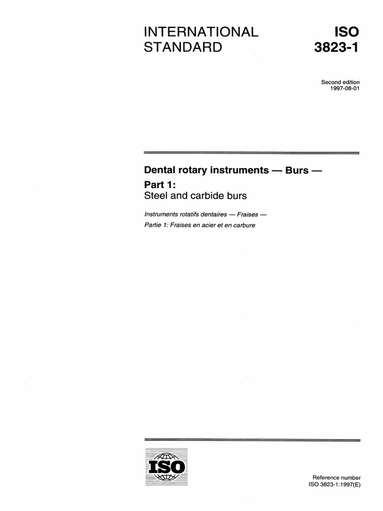 SC4 개 ISO - 3823 1 - 1997 | PDF | Corrosion
