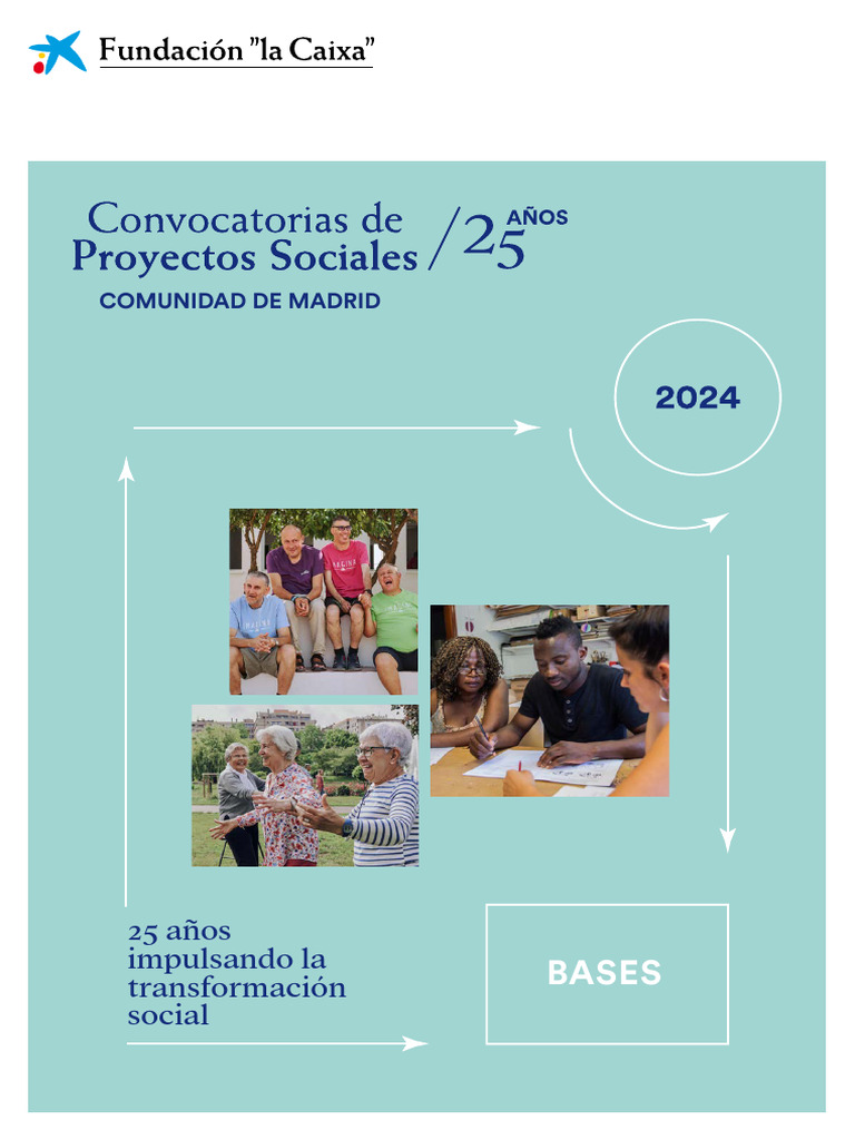 Convocatoria Proyectos Sociales 2024 Madrid | PDF | Inclusión ...