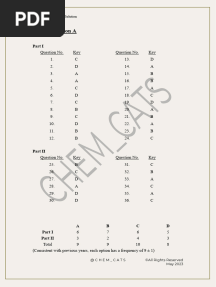 DSE 2023 Chem Solution PDF