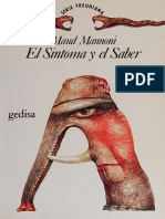 El Sintoma y El Saber -- Maud Mannoni -- 1992 -- Gedisa Editorial -- 9788474322057 -- 3b7e5cd868b4bb8a3102e5bf2452340a -- Anna’s Archive