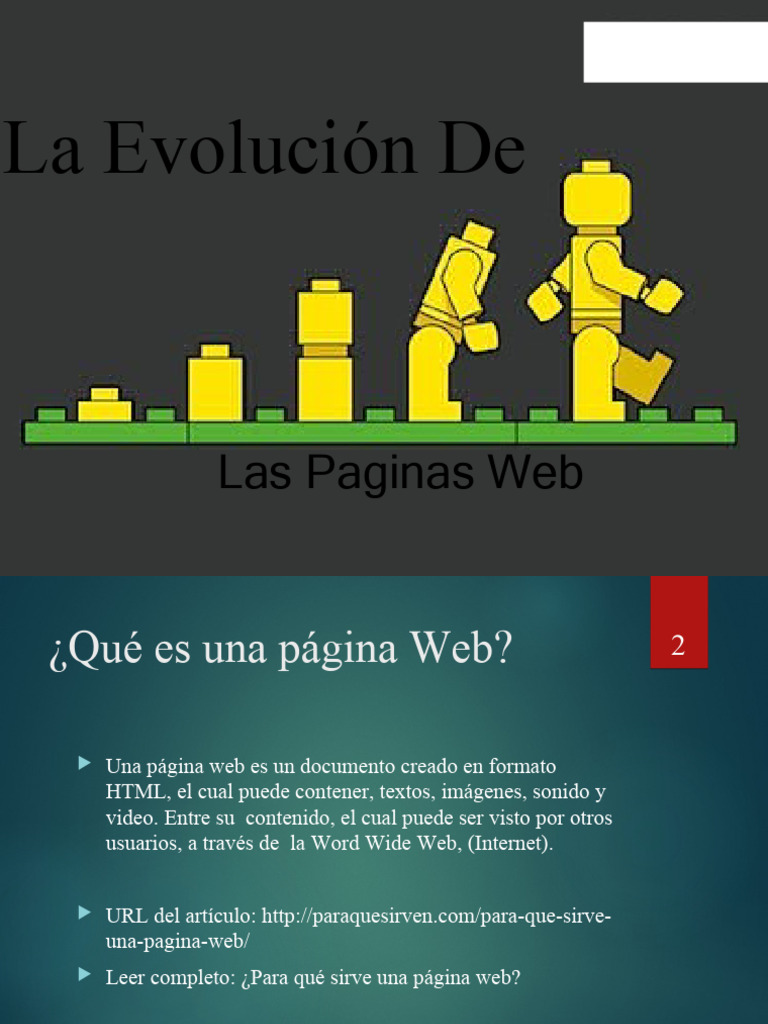Las Pc3a1ginas Web | PDF | Red mundial | Internet y web