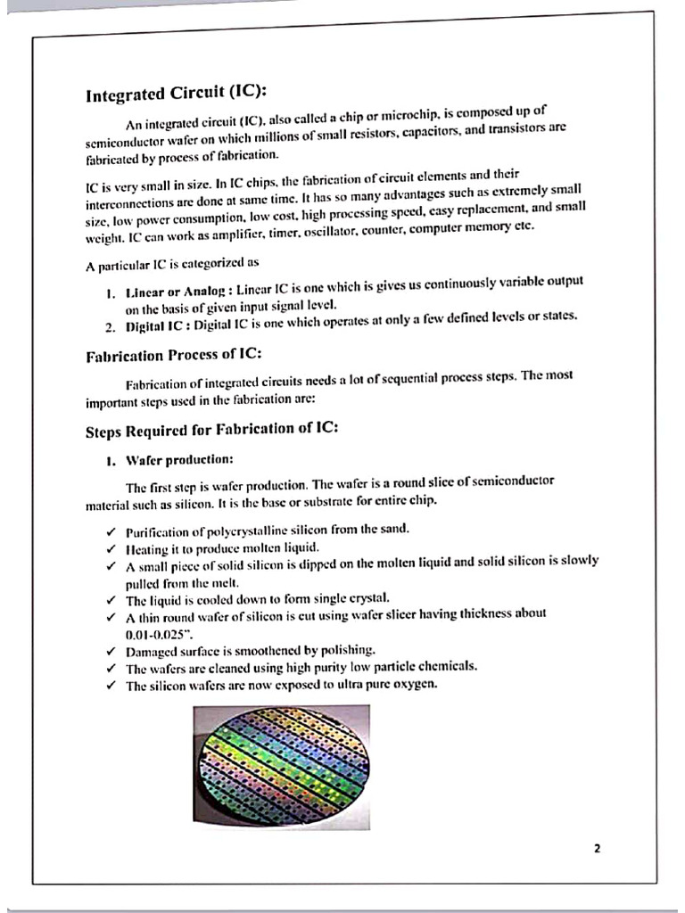 Integrated Circuit | PDF
