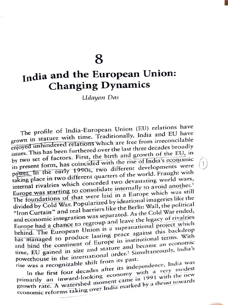 India Eu Relations | PDF | European Union | European Economic Community