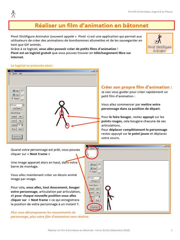 Créer des animations avec Pivot | PDF | Animation | Informatique