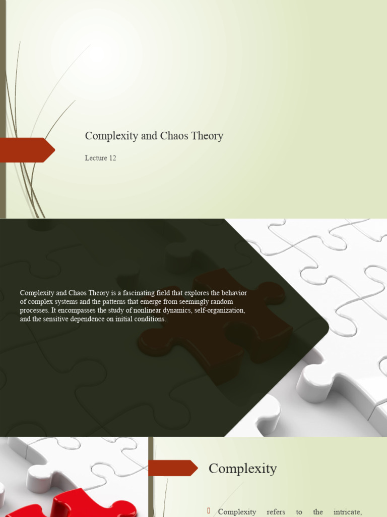 Lecture 12 | PDF | Chaos Theory | System