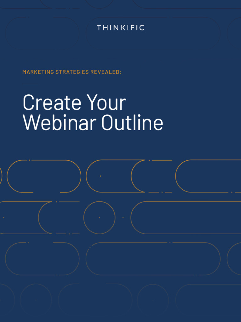 Webinar Outline Creation Guide | PDF | Web Conferencing