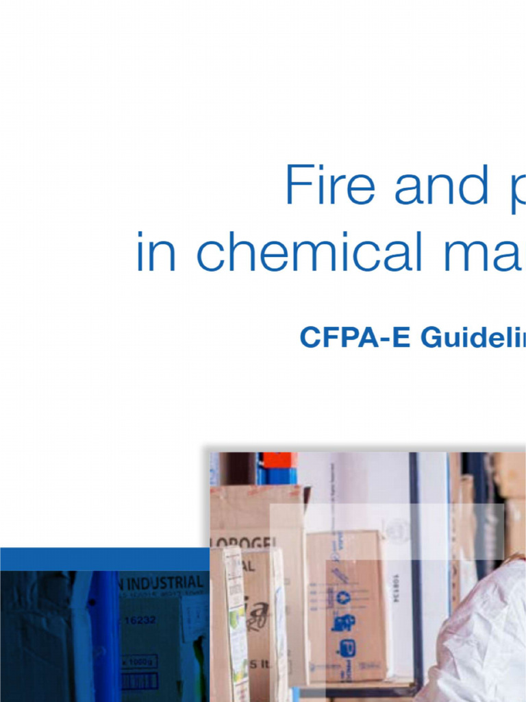 CFPA-E - Guideline 18-2013 - Fire Protection Chemical Manufacturing ...