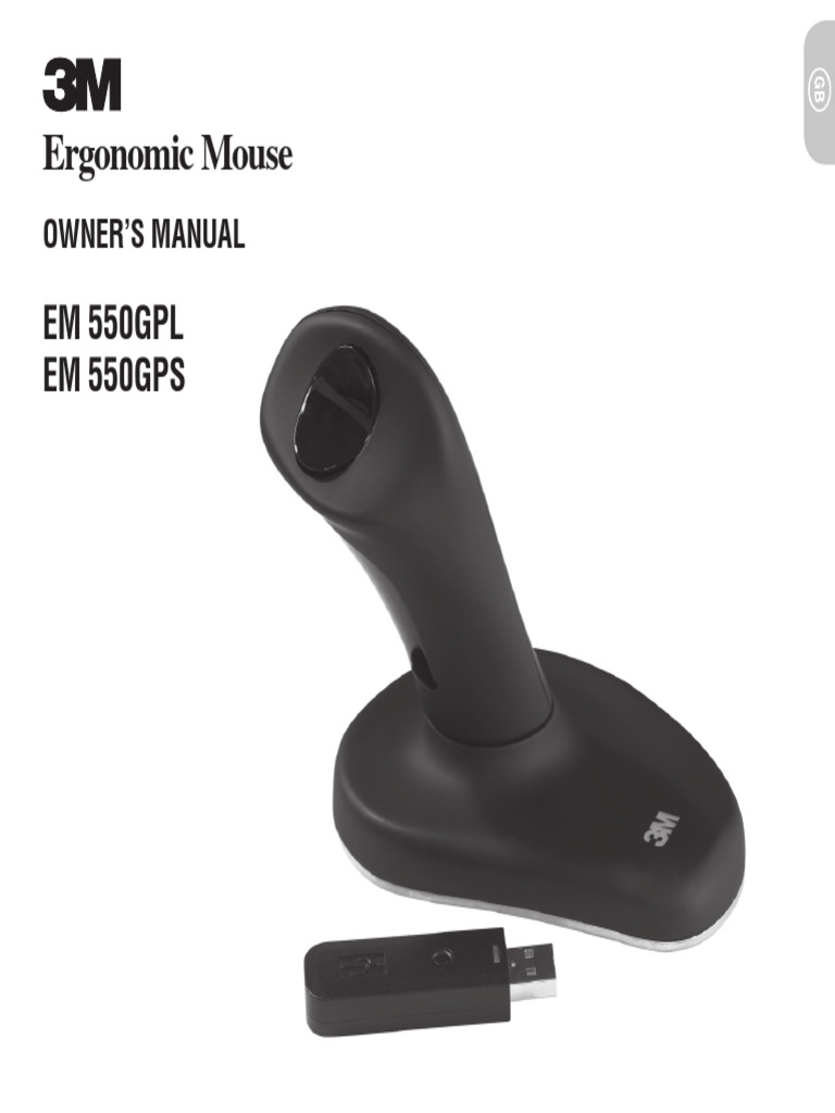 Ergonomic Mouse: EM 550GPL EM 550GPS | PDF | Electromagnetic ...
