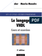 Dunod - Le Langage Vhdl Cours Et Exercices