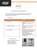 Avaliação do Step Down Test | PDF | Joelho | Articulações