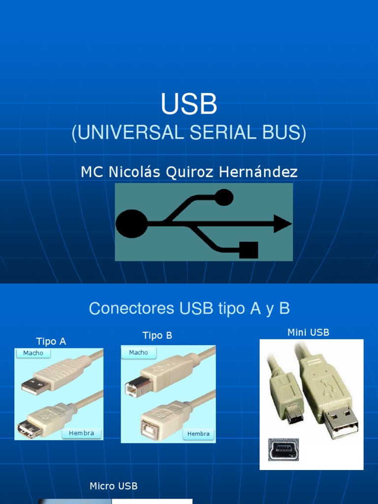 USB Curso y Potencia | PDF | USB | Informática