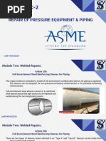 Acceptance criteria for Flange face defects_ASME PCC-1 | PDF ...