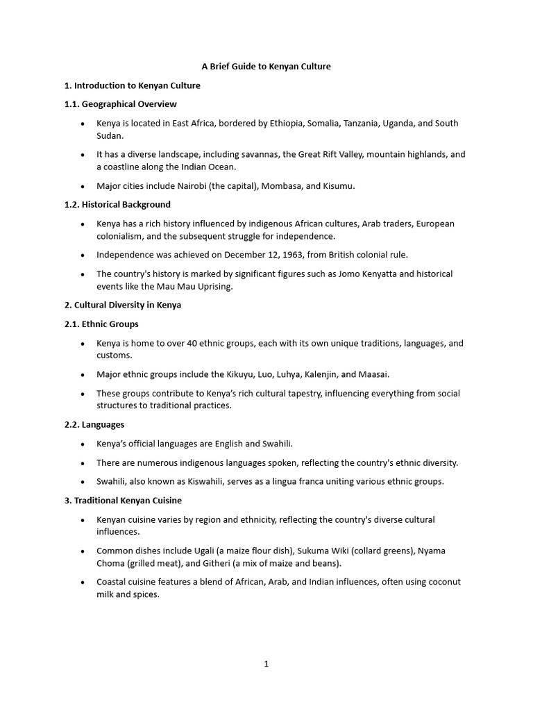 a-brief-guide-to-kenyan-culture-pdf-kenya