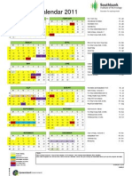 Academic Calendar 2011-2012