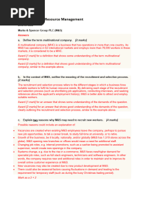 Mark Scheme