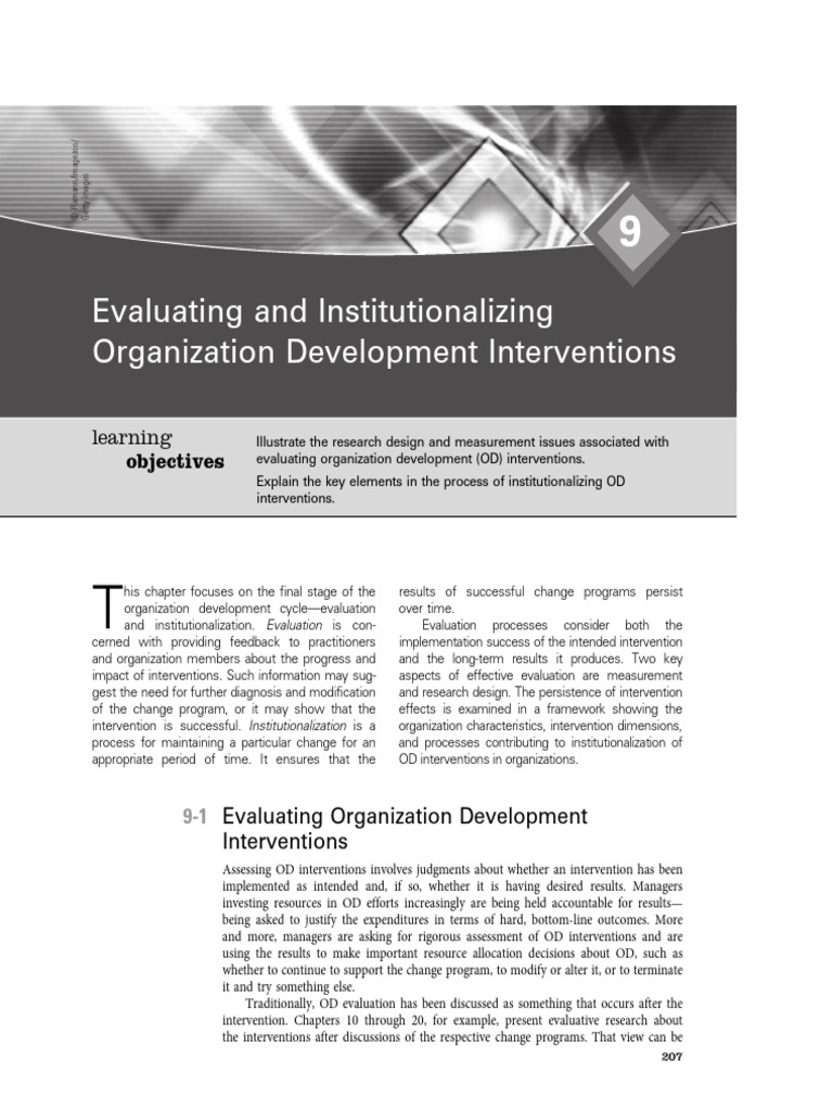 Evaluating OD Interventions Effectively | PDF | Validity (Statistics ...