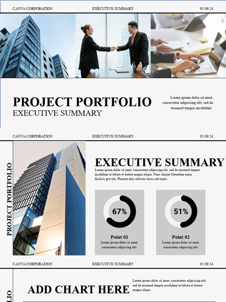 Canva Executive Summary Template | PDF
