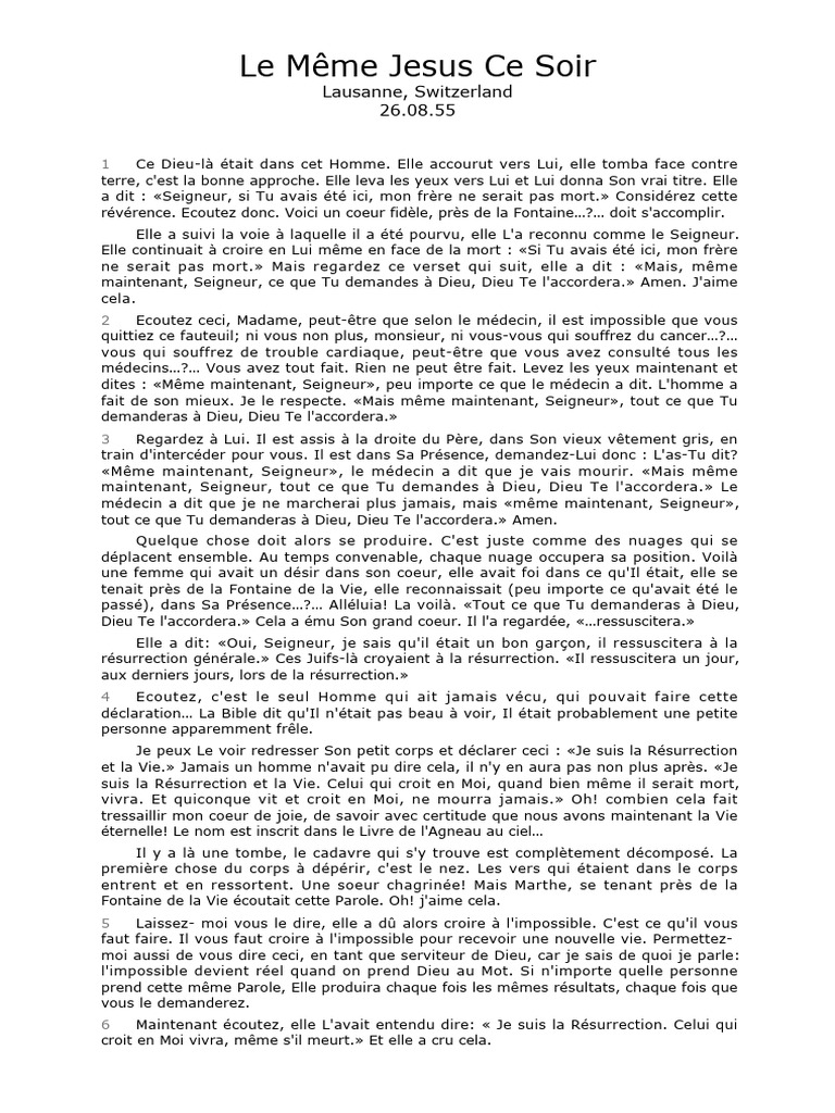 La Foi en la Résurrection de Jésus | PDF | Jésus | Dieu