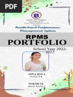 PMES Portfolio for Teachers 2025-2026 | PDF | Human Communication ...