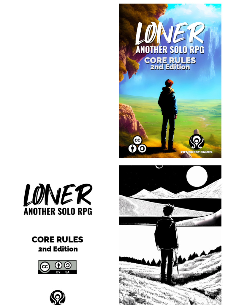 Loner-Core-V-2-3 - Booklet | PDF | Role Playing Games | Luck