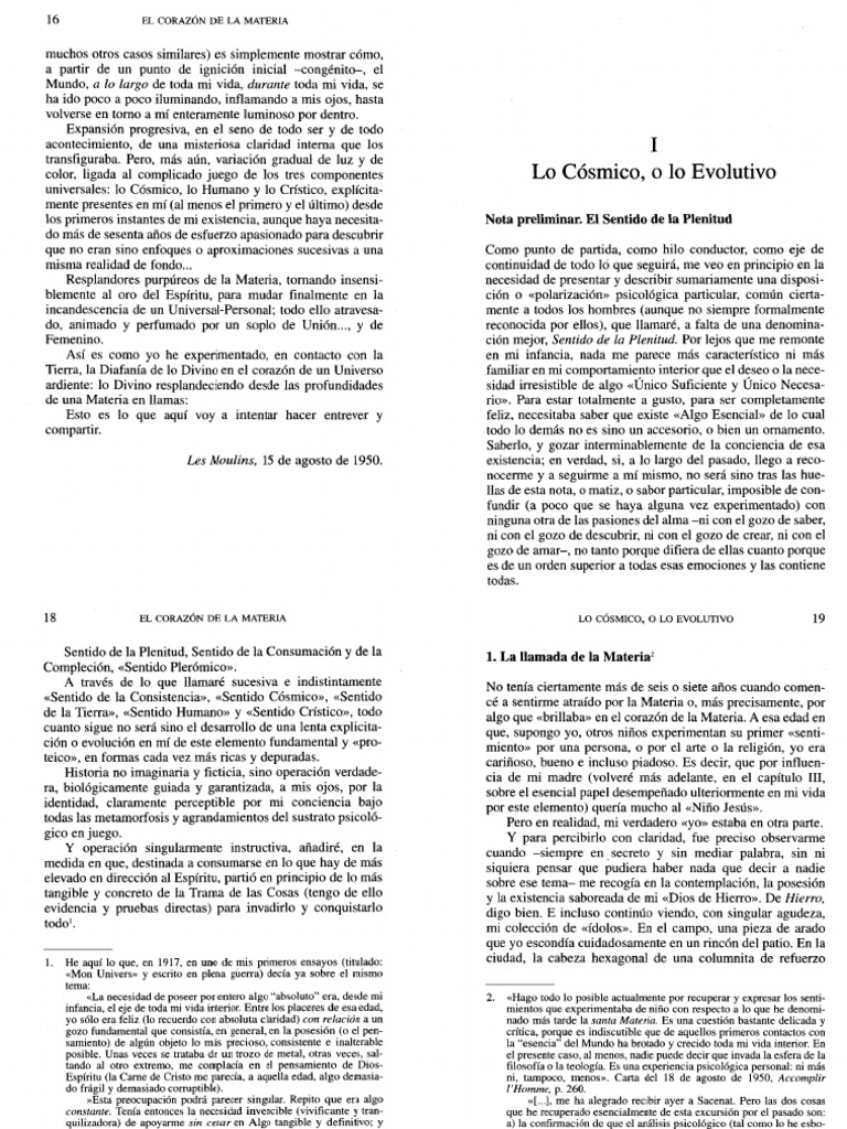 09 TEILHARD 2002 El Coraz n De La Materia Sal Terrae 17 A 62 9 32 