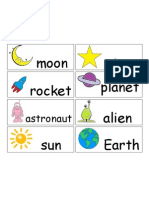Space Words for Writing