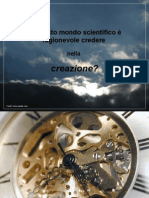 In Questo Mondo fico è Ragionevole Credere Nella Creazione ?