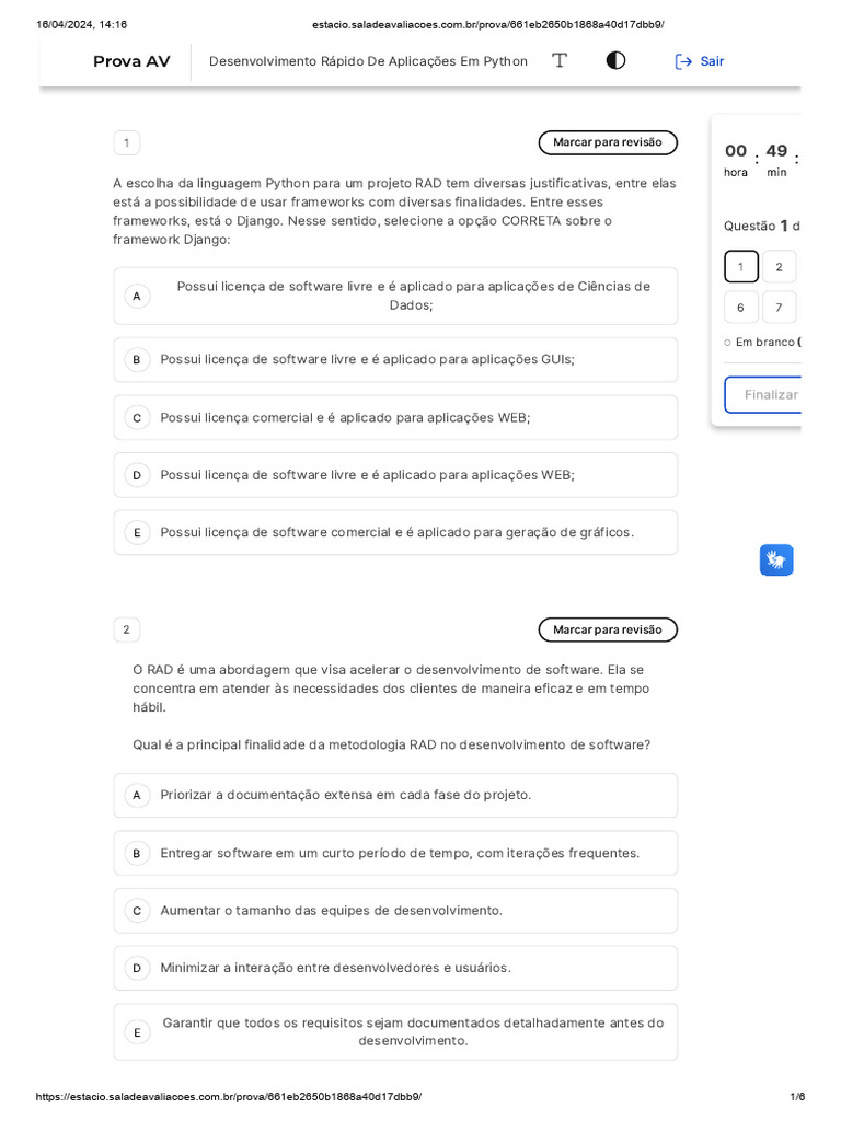 Desenvolvimento Rápido com Python e Django | PDF | Python (linguagem de ...