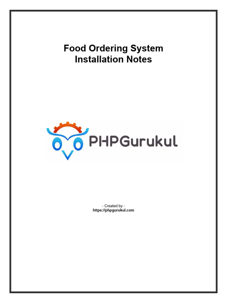 Installation Guide | PDF