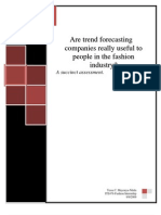 Are Trend Forecasting Companies... Report