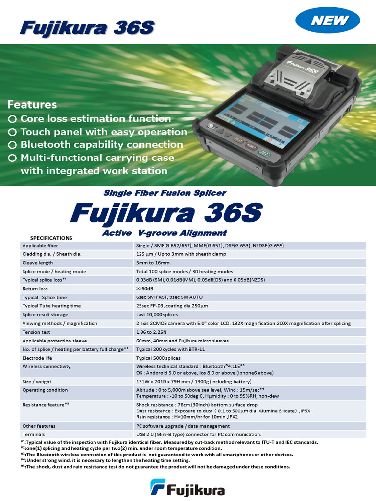 fujikura 12s manual