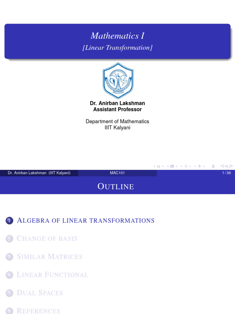 Linear Transformation 2 | Download Free PDF | Linear Map | Matrix ...
