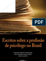 Escritos Sobre A Profissao de Psicologo No Brasil