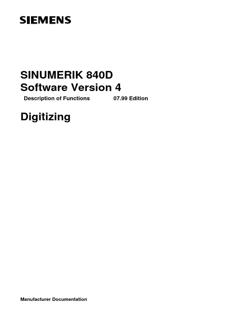 840D FBDN 0799 en | PDF | Computer Aided Design | Booting