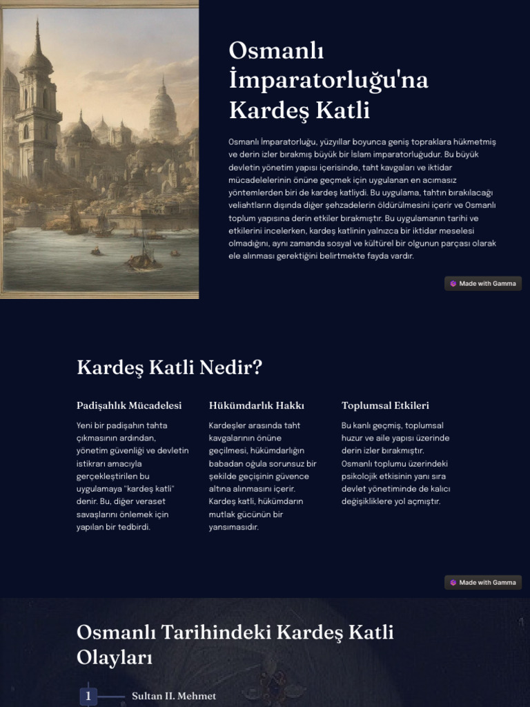 Osmanli Imparatorluguna Kardes Katli | PDF