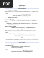 Overhead Cost Variance Analysis Guide | PDF | Business | Business Economics